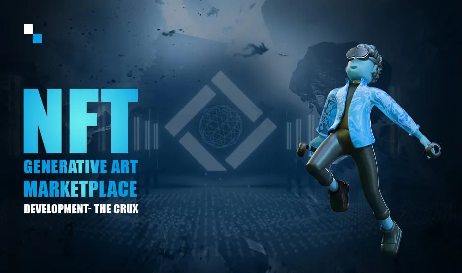 Udvikling af NFT Generative Art Marketplace The Crux
