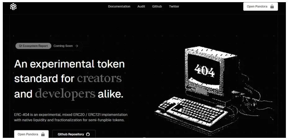 Iiprojekthi ze-ERC-404