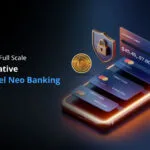 Платформа NEO Bank с бял етикет