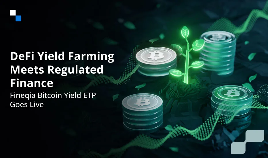 DeFi Yield Farming သည် စည်းမျဥ်းဘဏ္ဍာရေးအရ Fineqia Bitcoin အထွက်နှုန်း ETP ကို တိုက်ရိုက်ထုတ်လွှင့်သည်။