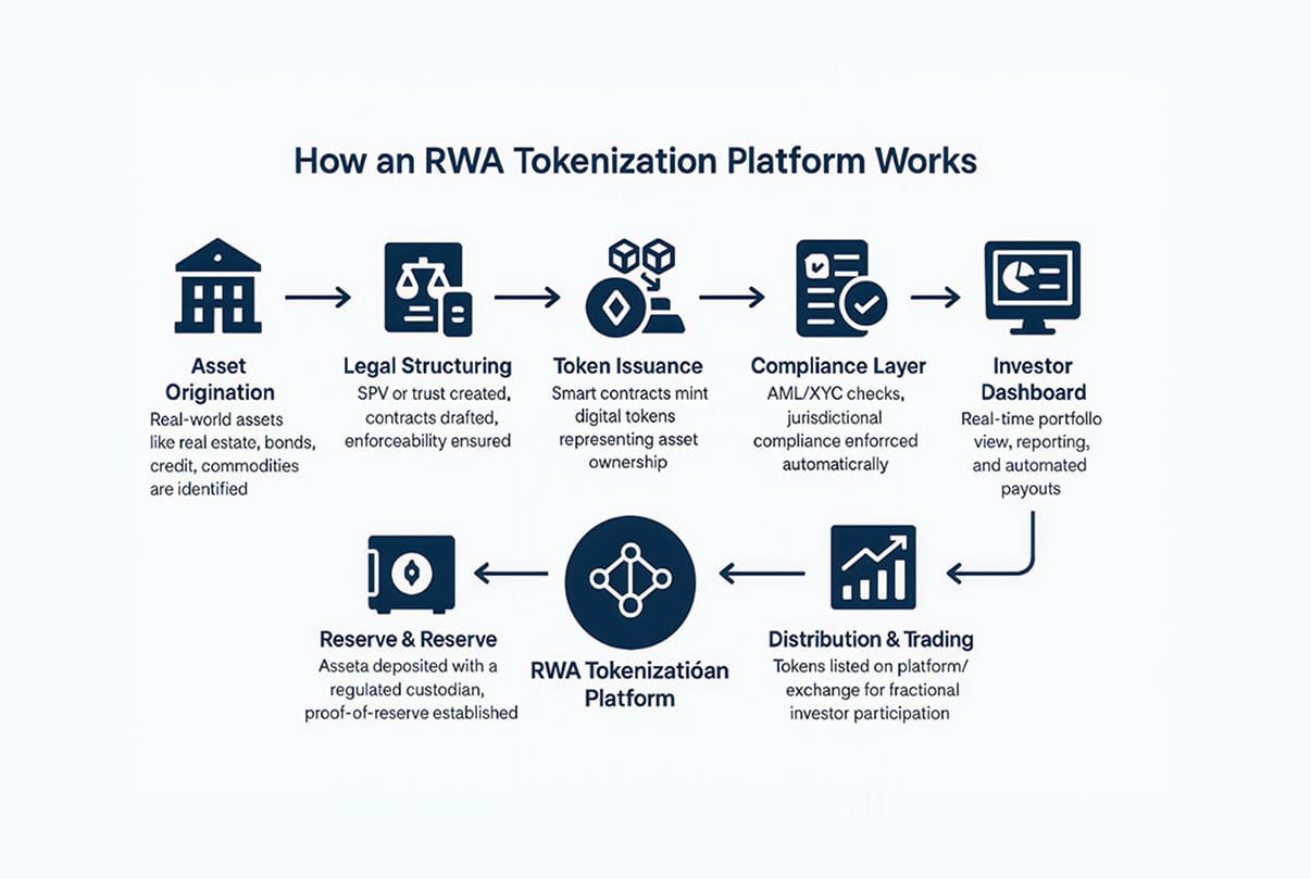 How Real World Asset Tokenization Platform Working How Real World Asset Tokenization Platform Working