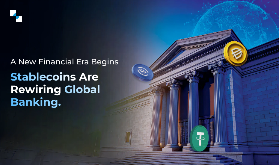 Uma nova era financeira começa — as stablecoins estão revolucionando o setor bancário global.